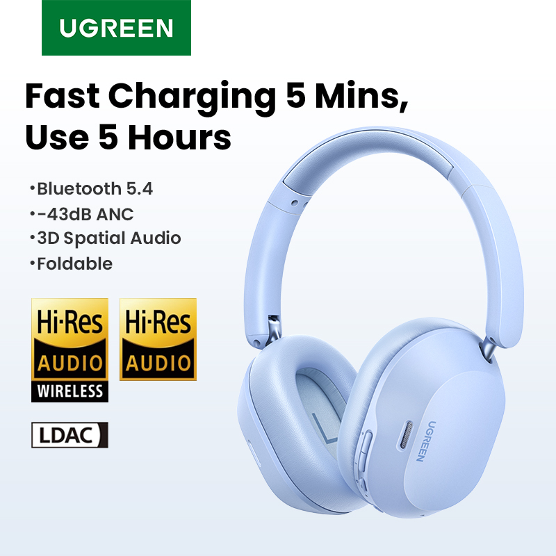 Home Cinema Headphones - UGREEN Max5c Wireless Bluetooth Headphones 43dB