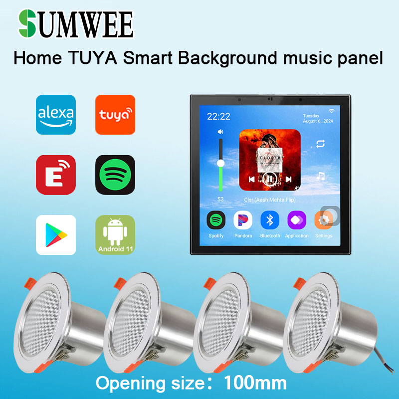 4 Inch Android 11 Tuya Smart H - огляд і ціна Home Cinema Bluetooth