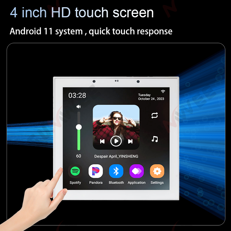4 Inch Android 11 Tuya Smart H - огляд і ціна Home Cinema Bluetooth