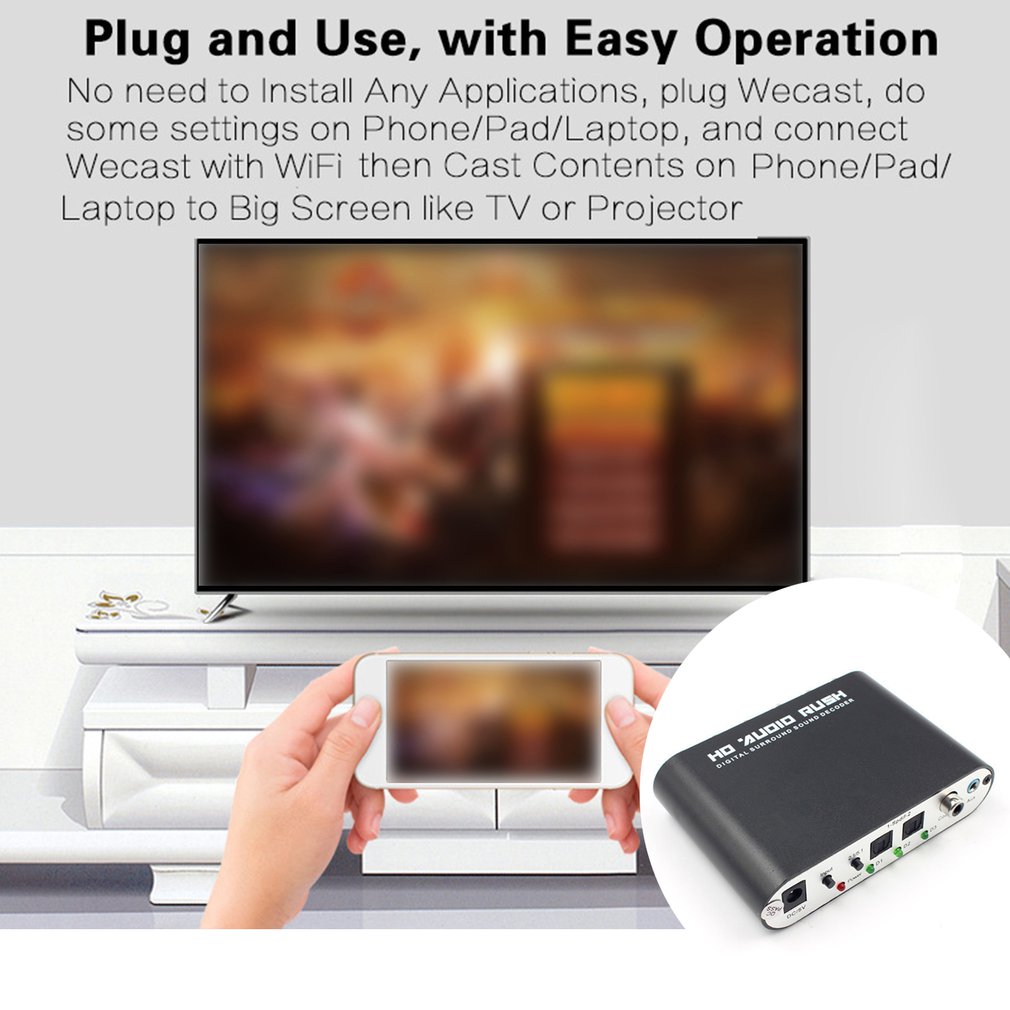 Digital Audio Decoder Converte - огляд і ціна Surround Sound Decoder