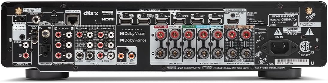 Marantz Cinema 70S 7.2-Ch Rece - огляд і ціна Home Cinema Bluetooth