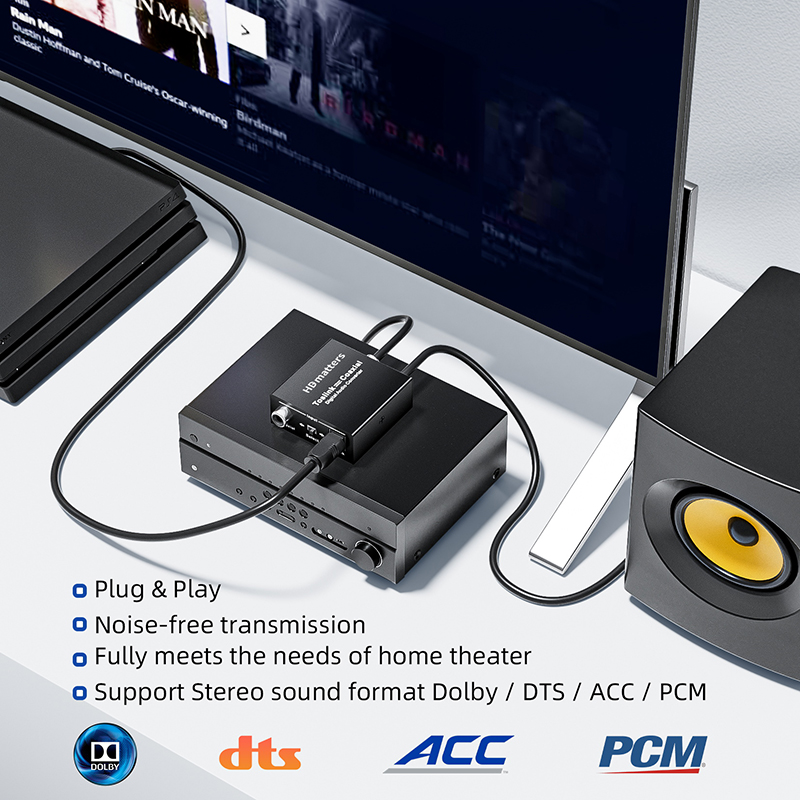 Digital Audio Converter Bi-dir - огляд і ціна Surround Sound Decoder