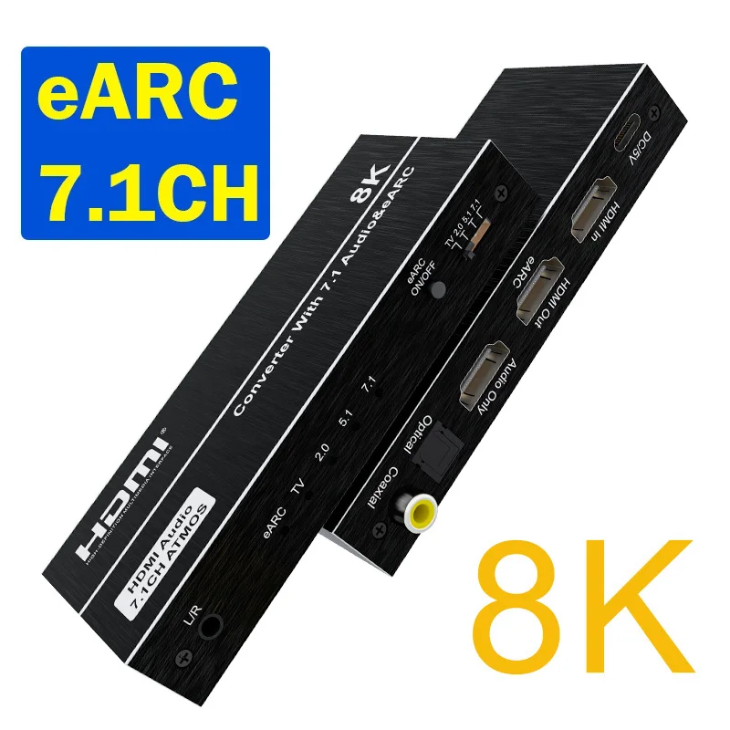 8K HDMI EARC Return Audio Extr - огляд і ціна Surround Sound Decoder