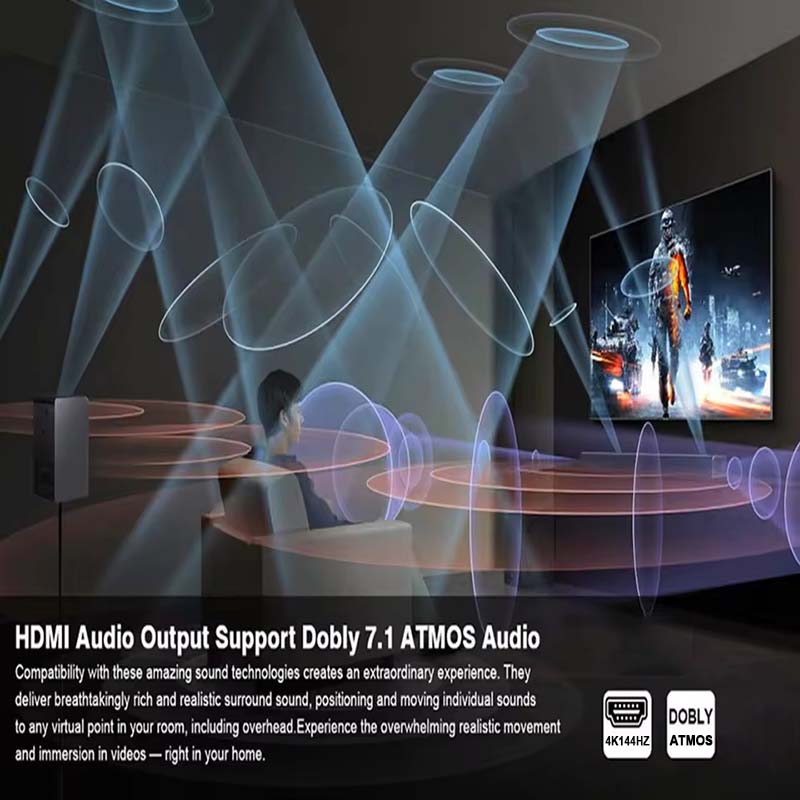 8K HDMI EARC Return Audio Extr - огляд і ціна Surround Sound Decoder