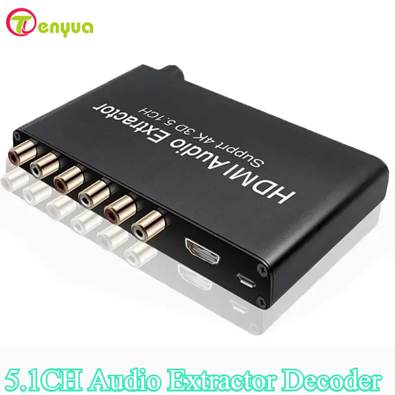 4K 3D 5.1 Channel 5.1CH Audio  - огляд і ціна Surround Sound Decoder