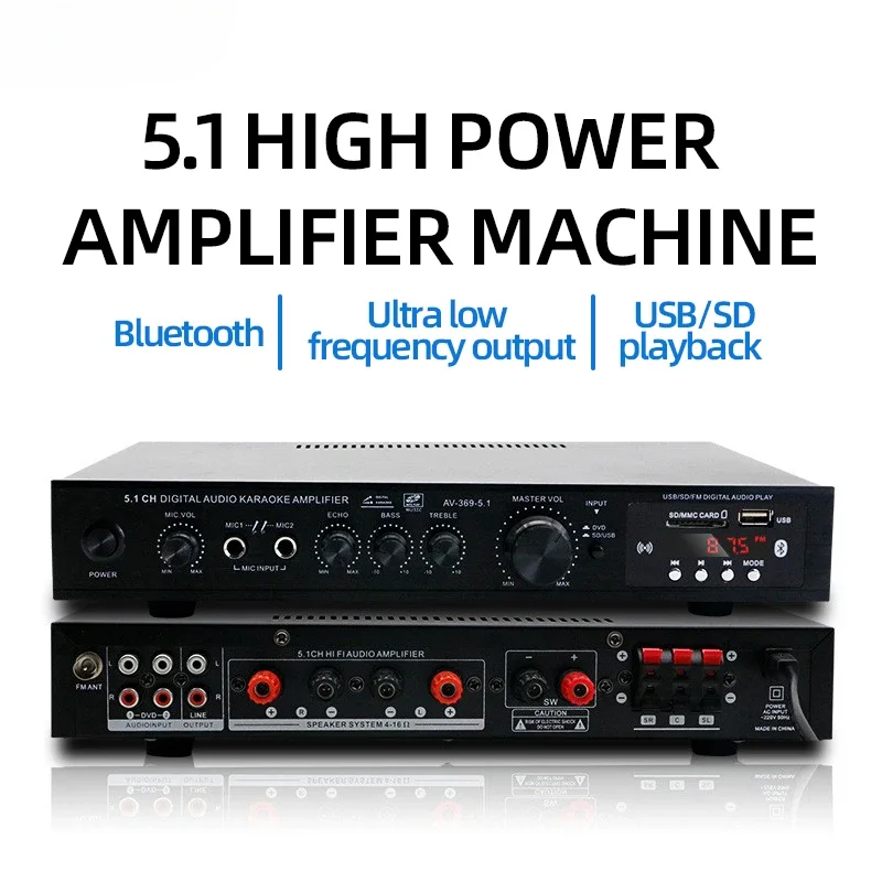 AV-369BT Bluetooth 5.1 Sound S - огляд і ціна Home Cinema Bluetooth