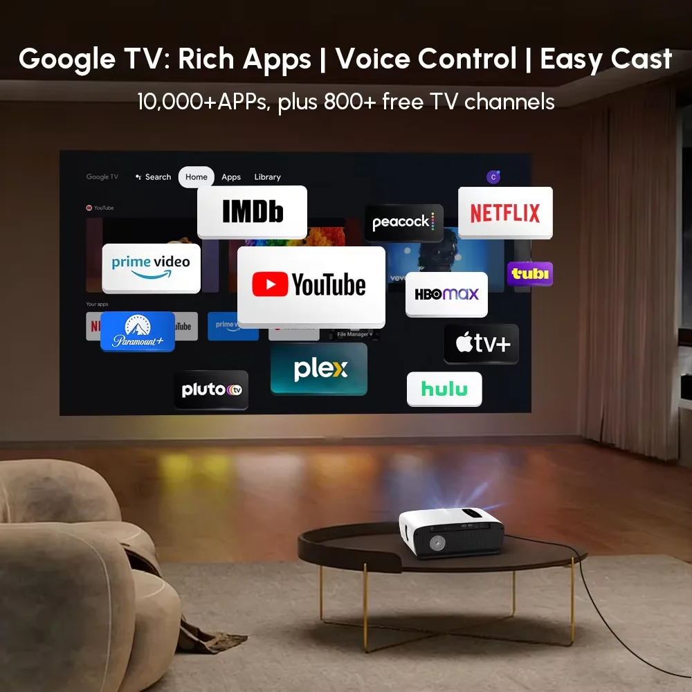 NewA9S 4k Projector Auto Focus - огляд і ціна Home Cinema Bluetooth