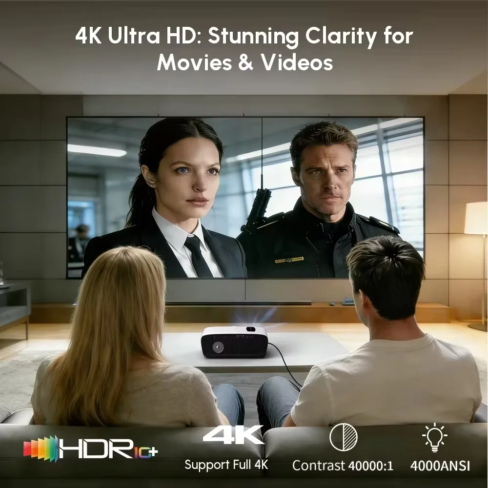 NewA9S 4k Projector Auto Focus - огляд і ціна Home Cinema Bluetooth